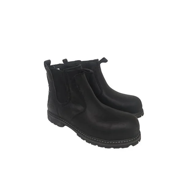 Kodiak Women's Bralorne Comp. Toe Chelsea Safety Work Boots Black Size 6.5M - Picture 1 of 8